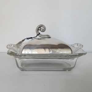 Vintage Farberware Covered Candy Condiment Dish